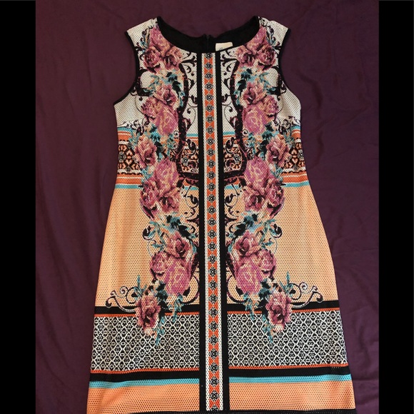 Beige by eci Dresses & Skirts - GUC Beige by ECI Floral Pattern Mini Dress size 12